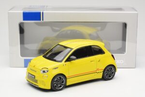 Abarth 500e Dzeltens IXO 1:18 MCG18498 Metāls — attēls 6 no 6