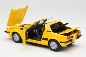 Fiat X1/9 Dzeltens Minichamps 1:18 100121664 Metāls — attēls 5 no 8