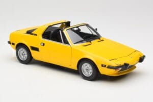 Fiat X1/9 Dzeltens Minichamps 1:18 100121664 Metāls — attēls 6 no 8