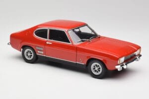Ford Capri Mk1 1700 GT Sarkans Minichamps 1:18 180089001 Metāls — attēls 6 no 8