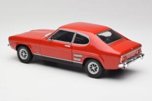Ford Capri Mk1 1700 GT Sarkans Minichamps 1:18 180089001 Metāls — attēls 7 no 8