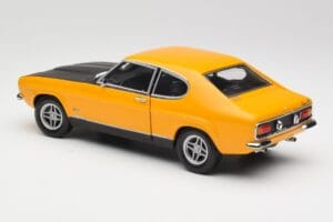 Ford Capri 2600 RS Signal Dzeltens Ar Melnu Minichamps 1:18 180089070 Metāls — attēls 7 no 8