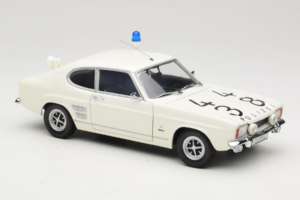 Ford Capri Autobahnpolizei Dusseldorf Minichamps 1:18 150089090 Metāls — attēls 6 no 8