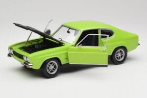 Ford Capri Mk1 RS 2600 Zaļš & Melns Minichamps 1:18 150089075 Metāls — attēls 2 no 8