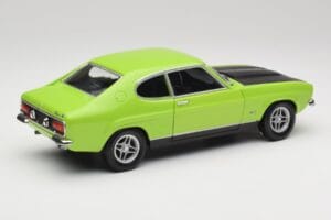 Ford Capri Mk1 RS 2600 Zaļš & Melns Minichamps 1:18 150089075 Metāls — attēls 3 no 8