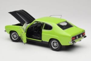 Ford Capri Mk1 RS 2600 Zaļš & Melns Minichamps 1:18 150089075 Metāls — attēls 5 no 8