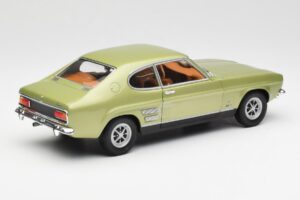 Ford Capri Mk1 Gaiši Zaļš Metallic Minichamps 1:18 18008900 Metāls — attēls 3 no 8