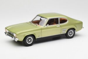 Ford Capri Mk1 Gaiši Zaļš Metallic Minichamps 1:18 18008900 Metāls