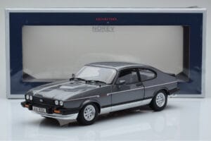 Ford Capri Mk3 2.8 Injection RHD Grafīts Pelēks Norev 1:18 182725 Metāls — attēls 8 no 8