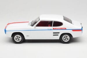 Ford Capri Mk1 GT Turbo Balts MCG 1:18 MCG18539 Metāls — attēls 3 no 6