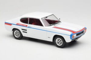 Ford Capri Mk1 GT Turbo Balts MCG 1:18 MCG18539 Metāls — attēls 4 no 6