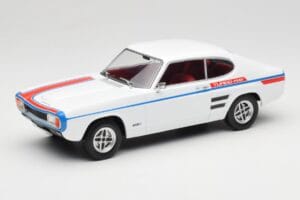 Ford Capri Mk1 GT Turbo Balts MCG 1:18 MCG18539 Metāls