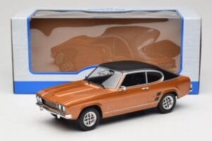 Ford Capri Mk1 GXL Brown Metallic MCG 1:18 MCG18537 Metāls — attēls 6 no 6