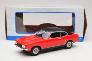 Ford Capri Mk1 Sarkans MCG 1:18 MCG18083 Metāls — attēls 6 no 6