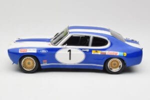 Ford Capri Mk1 RS 2600 #1 D. Glemser Ford Deutschland Winner Brno ETCC 1972 Minichamps 1:18 155728501 Metāls — attēls 3 no 6