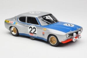Ford Capri Mk1 RS 2600 #22 Ford Koln D. Glemser / A. Soler-Roig Winners 24 Hours of Spa 1971 Minichamps 1:18 155718522 Metāls — attēls 4 no 6
