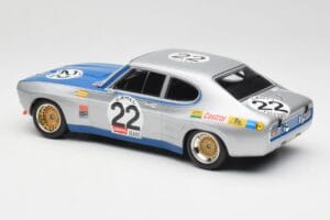 Ford Capri Mk1 RS 2600 #22 Ford Koln D. Glemser / A. Soler-Roig Winners 24 Hours of Spa 1971 Minichamps 1:18 155718522 Metāls — attēls 5 no 6