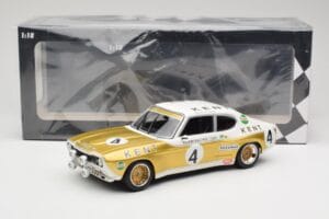 Ford Capri Mk1 RS 2600 #4 W. Frank / K. Fritzinger Kent Frami Racing 24 Hours of Spa 1972 Minichamps 1:18 155728504 Metāls — attēls 6 no 6