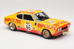Ford Capri Mk1 RS 2600 #65 G. Larrousse / J. Rives Ford Deutschland Tour de France Automobile 1972 Minichamps 1:18 155728565  — attēls 4 no 6