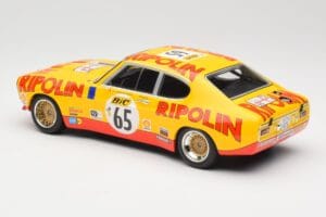 Ford Capri Mk1 RS 2600 #65 G. Larrousse / J. Rives Ford Deutschland Tour de France Automobile 1972 Minichamps 1:18 155728565  — attēls 5 no 6