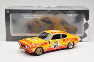 Ford Capri Mk1 RS 2600 #65 G. Larrousse / J. Rives Ford Deutschland Tour de France Automobile 1972 Minichamps 1:18 155728565  — attēls 6 no 6
