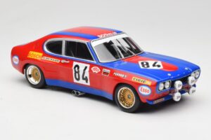 Ford Capri Mk1 RS 2600 #84 Shark Team 24 Hours of Le Mans 1972 Minichamps 1:18 155728584 Metāls — attēls 4 no 6