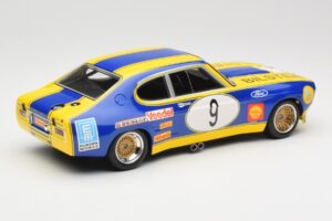 Ford Capri Mk1 RS 2600 #9 K. Fritzinger / H. Heyer Team Europa Möbel 6 Hours of Nürburgring ETCC 1973 Minichamps 1:18 1557385 — attēls 2 no 6