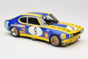 Ford Capri Mk1 RS 2600 #9 K. Fritzinger / H. Heyer Team Europa Möbel 6 Hours of Nürburgring ETCC 1973 Minichamps 1:18 1557385 — attēls 4 no 6