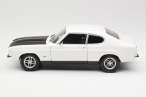 Ford Capri Mk1 RS 2600 Balts Melns Minichamps 1:18 150089078 Metāls — attēls 4 no 8