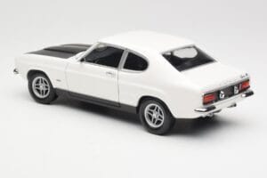 Ford Capri Mk1 RS 2600 Balts Melns Minichamps 1:18 150089078 Metāls — attēls 7 no 8