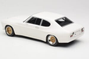 Ford Capri Mk1 RS 2600 Balts Minichamps 1:18 155708500 Metāls — attēls 5 no 6