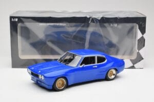 Ford Capri Mk1 RS2600 Zils Minichamps 1:18 155708501 Metāls — attēls 6 no 6