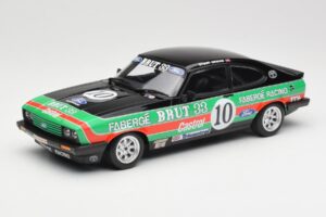 Ford Capri Mk2 3.0S #10 W. Graham Fabergé Racing 2nd Place Oulton Park BSCC 1979 Minichamps 1:18 155798610 Metāls