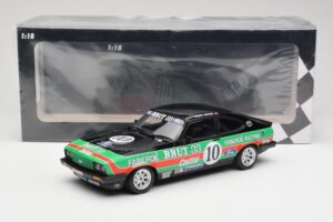 Ford Capri Mk2 3.0S #10 W. Graham Fabergé Racing 2nd Place Oulton Park BSCC 1979 Minichamps 1:18 155798610 Metāls — attēls 6 no 6