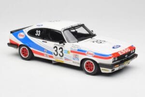 Ford Capri Mk2 3.0S #33 V. Woodman / C. Buncombe V M Woodman 3rd Place 24 Hours of Spa 1981 Minichamps 1:18 155818633 Metāls — attēls 4 no 6