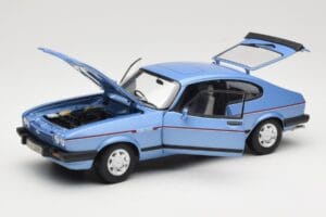 Ford Capri Mk3 2.8 Injection Paris Blue Norev 1:18 182764 Metāls — attēls 2 no 8