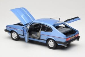 Ford Capri Mk3 2.8 Injection Paris Blue Norev 1:18 182764 Metāls — attēls 3 no 8