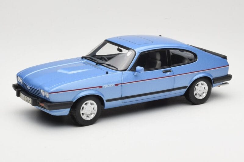Ford Capri Mk3 2.8 Injection Paris Blue Norev 1:18 182764 Metāls