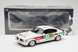 Ford Capri Mk3 3.0S #1 V. Schäfer / K. Rosberg Gilden Kölsch Racing 24 Hours of Nürburgring 1982 Minichamps 1:18 155828601 Me — attēls 6 no 6