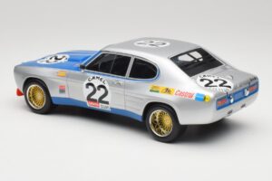 Ford Capri RS 2600 #22 D. Glemser / A. Soler-Roig Spa-Francorchamps Winner 1971 Minichamps 1:18 107718022 Sveķi — attēls 5 no 6