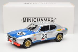 Ford Capri RS 2600 #22 D. Glemser / A. Soler-Roig Spa-Francorchamps Winner 1971 Minichamps 1:18 107718022 Sveķi — attēls 6 no 6