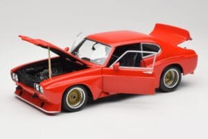 Ford Capri RS 3100 Signal Red Minichamps 1:18 180748001 Metāls — attēls 2 no 8