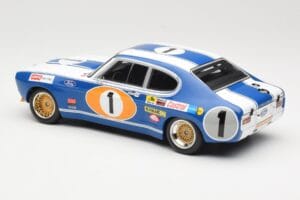 Ford Capri RS2600 Ford Koln #1 D. Glemser / A. Soler-Roig 3rd Place 24 Hours of Spa 1972 Minichamps 1:18 155728511 Metāls — attēls 5 no 6