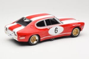 Ford Capri RS2600 Ford Tuning Siegen #6 Weiss / K. Ludwig 6 Hours Nurburgring 1973 Minichamps 1:18 155738506 Metāls — attēls 2 no 6