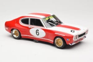 Ford Capri RS2600 Ford Tuning Siegen #6 Weiss / K. Ludwig 6 Hours Nurburgring 1973 Minichamps 1:18 155738506 Metāls — attēls 4 no 6