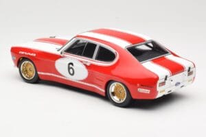 Ford Capri RS2600 Ford Tuning Siegen #6 Weiss / K. Ludwig 6 Hours Nurburgring 1973 Minichamps 1:18 155738506 Metāls — attēls 5 no 6