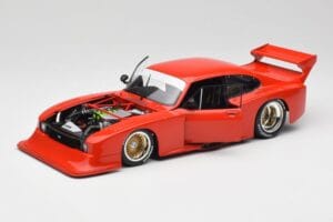 Ford Capri Turbo Group 5 Sarkans Minichamps 1:18 100798600 Metāls — attēls 2 no 8