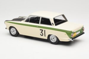 Ford Cortina Lotus #31 J. Ickx / G. Staepelaere Marathon de la Route 1966 MCG 1:18 MCG18436R Metāls — attēls 5 no 6