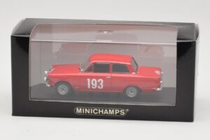 Ford Cortina Mk I #193 Rally Monte Carlo 1963 Minichamps 1:43 400638293 Metāls — attēls 4 no 4