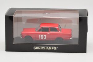 Ford Cortina Mk I #193 Rally Monte Carlo 1963 Prototype Minichamps 1:43 400638293-P1 Metāls — attēls 4 no 4